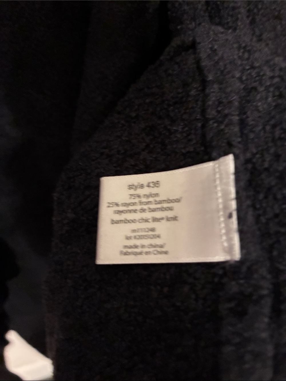 Barefoot Dreams Navy Blue Open-Front Draped Cardigan Large XL - Picture 7 of 9